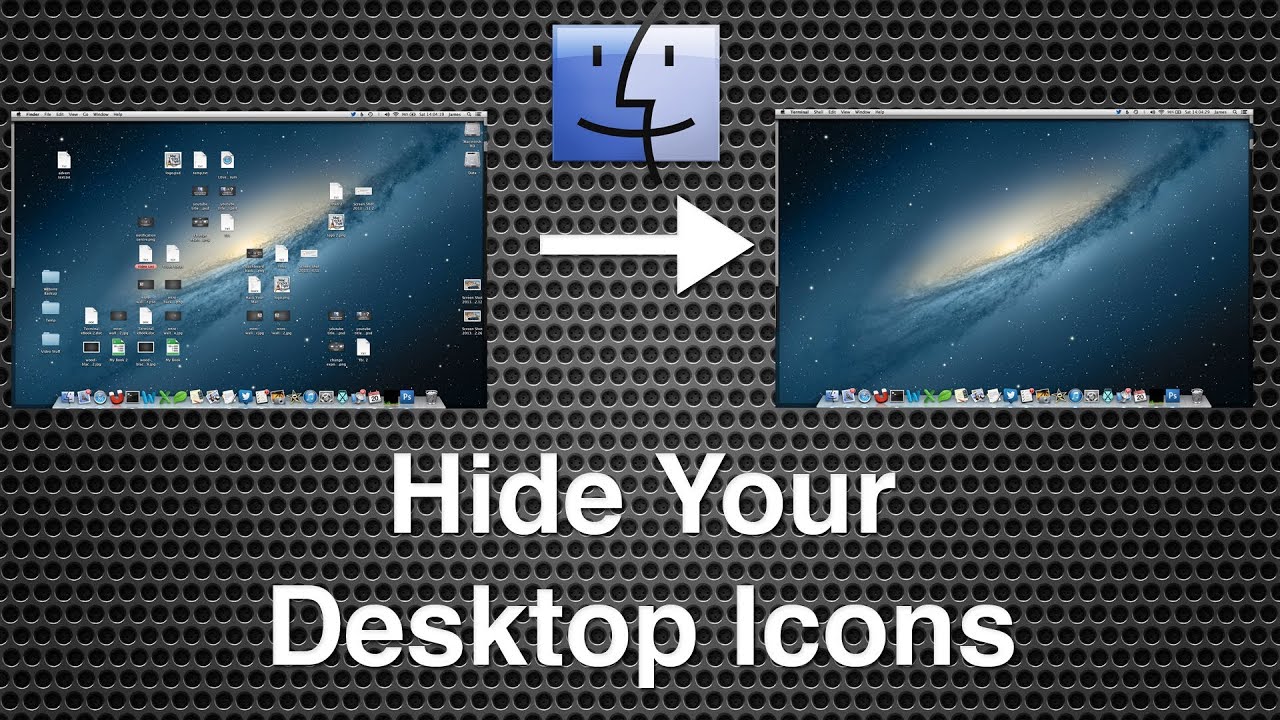 Mac os hide hard drive desktop windows 7